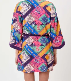 La Fiancée Fleece Kimono MARIGOLD lightPink Sale
