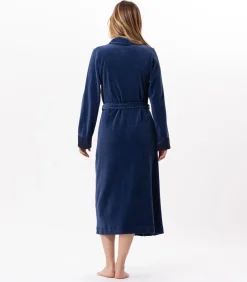 LE CHAT Fluwelen badjas ESSENTIEL 867 blue Online