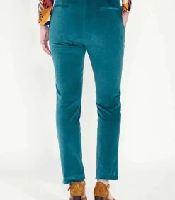 La Fiancée Fluwelen chino CALCUTTA darkBlue Sale