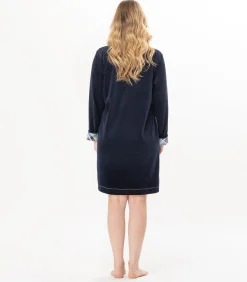 LE CHAT Fluwelen jurk BRADLEY 140 blue Clearance