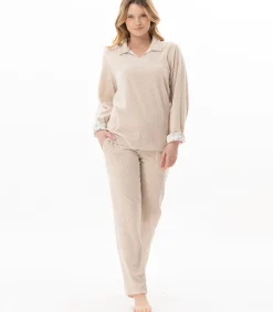 LE CHAT Fluwelen pyjama KELLY 124 beige Hot