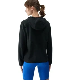 4F WMM00TFLEF315 - Trui met kap Met Volledige Ritssluiting - Zwart black Sale