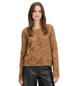 Cartoon Gebreid vest brown Best