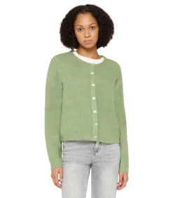 Cartoon Gebreid vest mintGreen Online