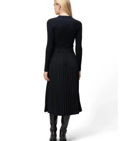 Zero Gebreide jurk black New