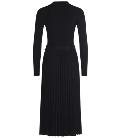 Zero Gebreide jurk black New