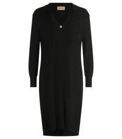 Cartoon Gebreide jurk black Best