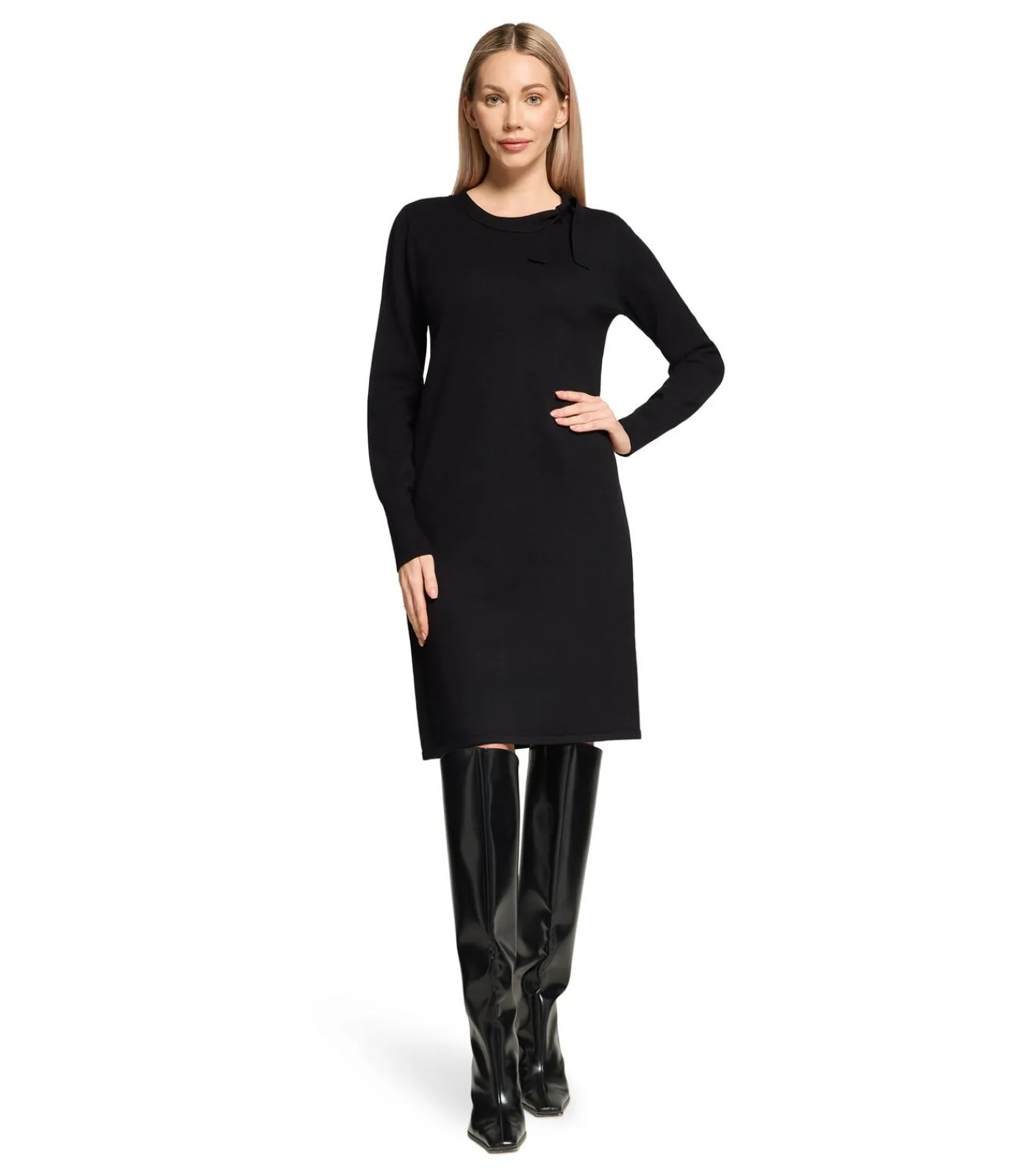Betty Barclay Gebreide jurk black Clearance