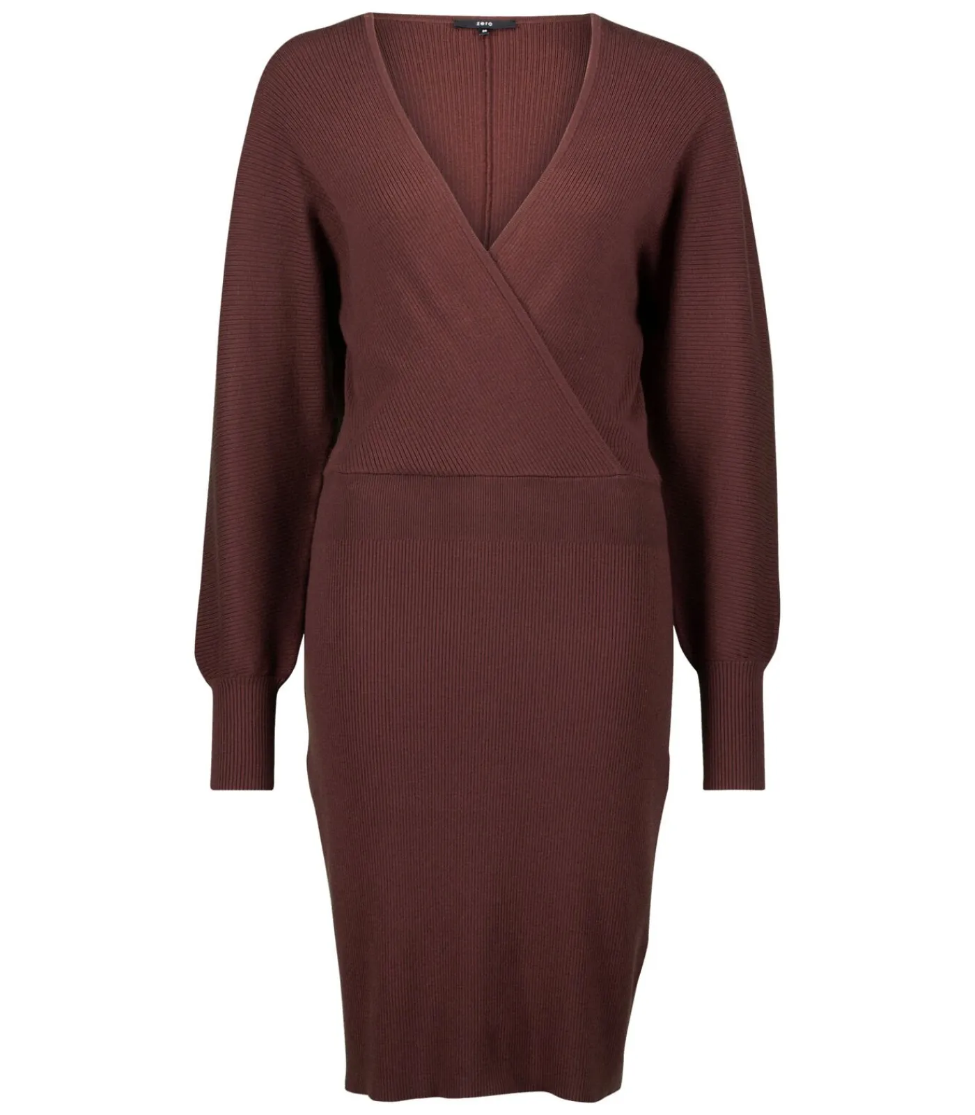 Zero Gebreide jurk black/beige/creme New