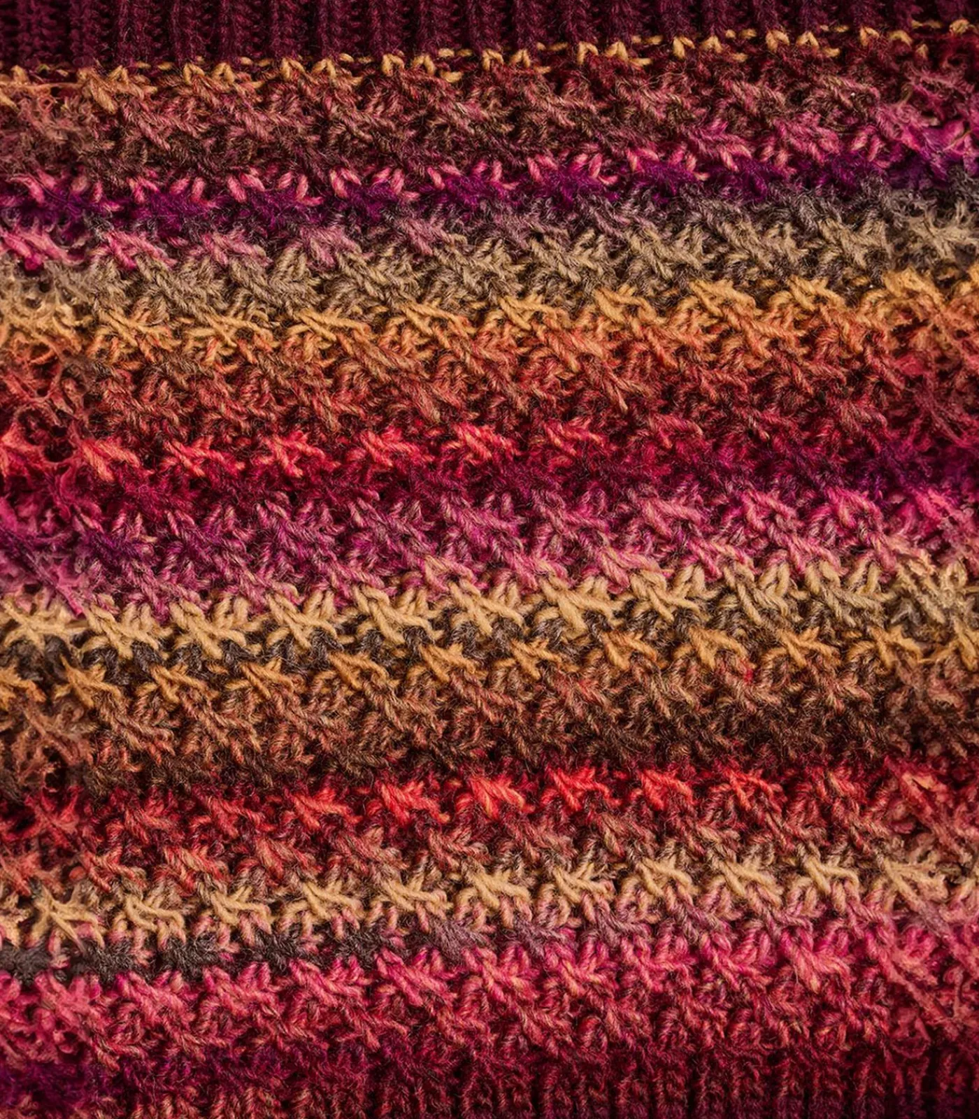 La Fée Maraboutée Gebreide multicolor coltrui red Online