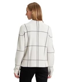 Betty Barclay Gebreide trui creme/gray Discount