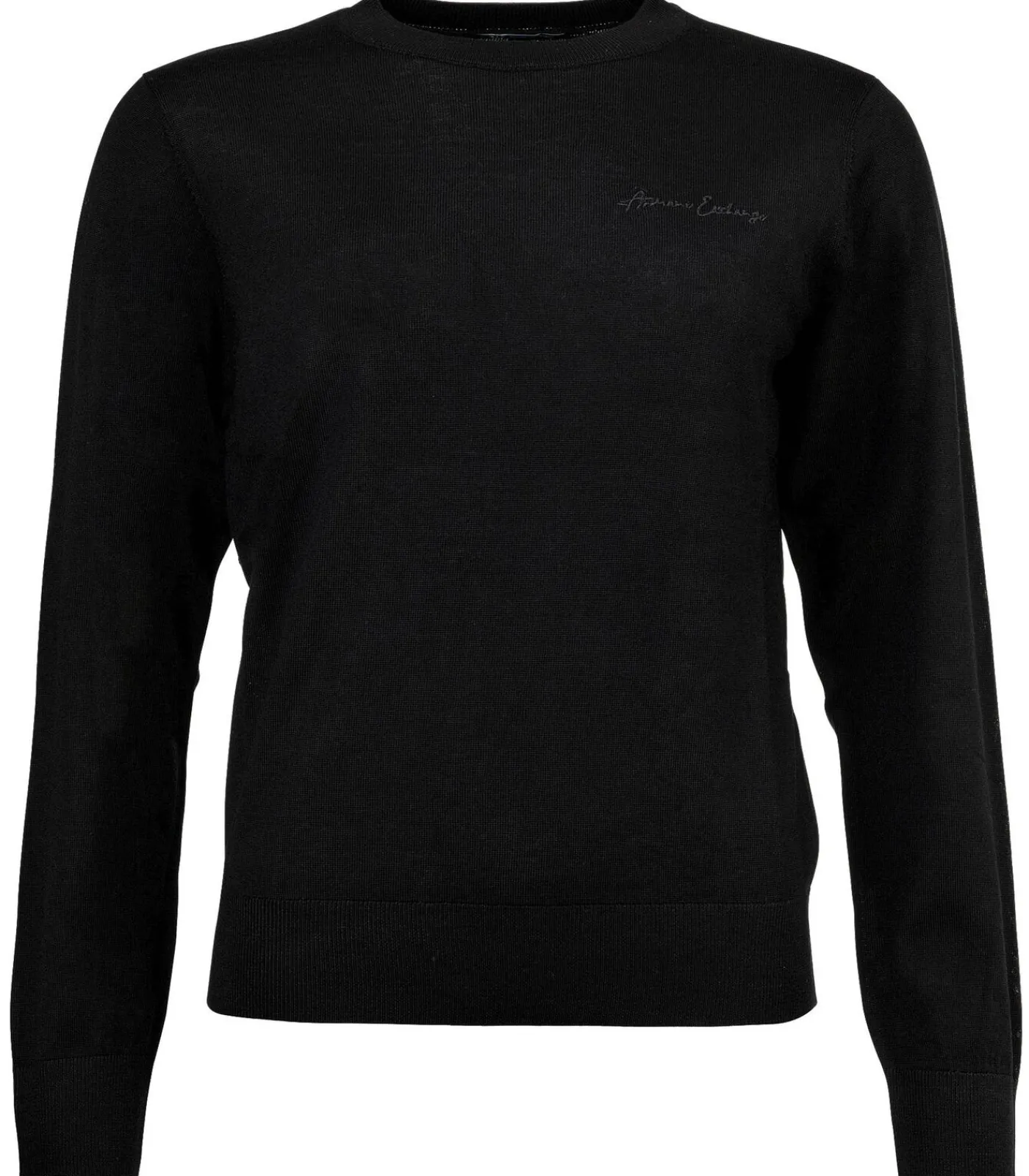 A|X Armani Exchange Gebreide trui Pullover black Sale