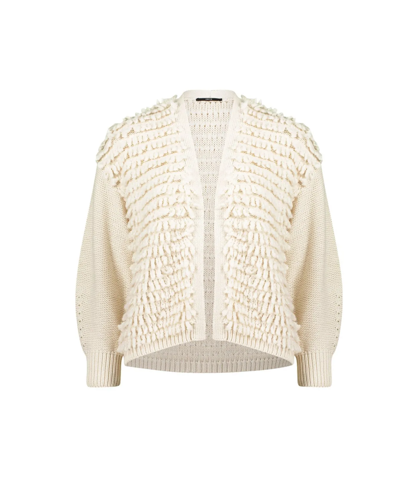 Zero Gebreide vest ivory Sale