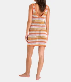 Banana Moon Gehaakte jurk SILOAM WILDERNESS pink New