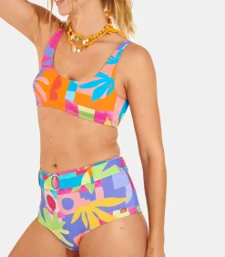 Banana Moon Gekleurde bikinishorty FIMA RAINBOWRUSH violet Online