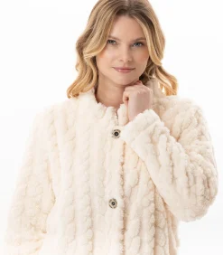 LE CHAT Geknoopt jasje met gevlochten effect ESSENTIEL 174 offWhite Best