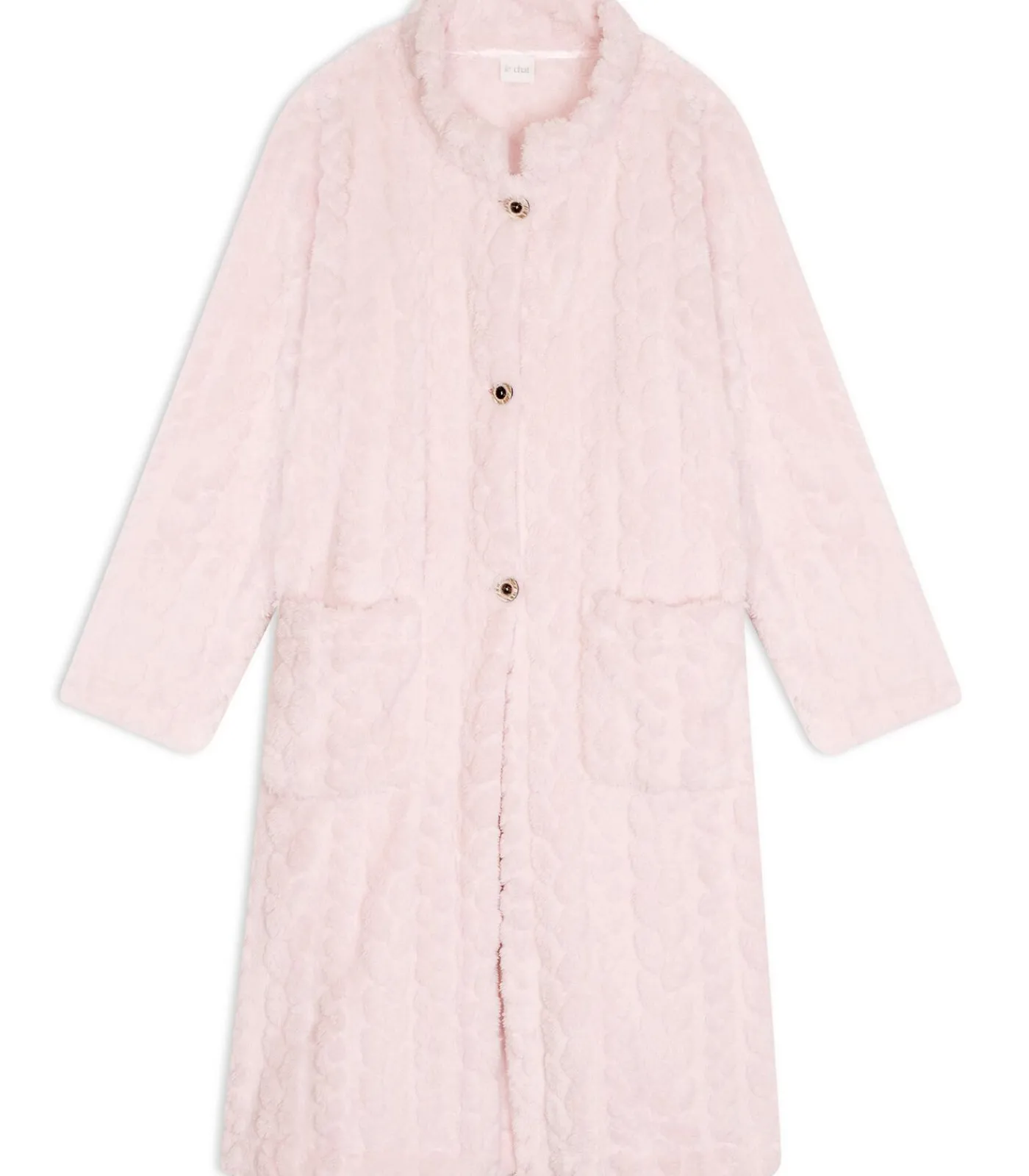 LE CHAT Geknoopte kamerjas met gevlochten effect ESSENTIEL 163 pink