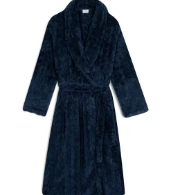 LE CHAT Gekruiste badjas met gevlochten effect ESSENTIEL 160 blue Discount