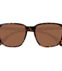 ISOTONER Gemengde rechthoekige tortoiseshell zonnebril lightBrown Outlet