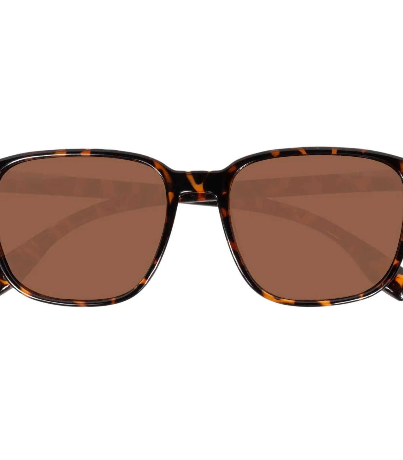ISOTONER Gemengde rechthoekige tortoiseshell zonnebril lightBrown Outlet