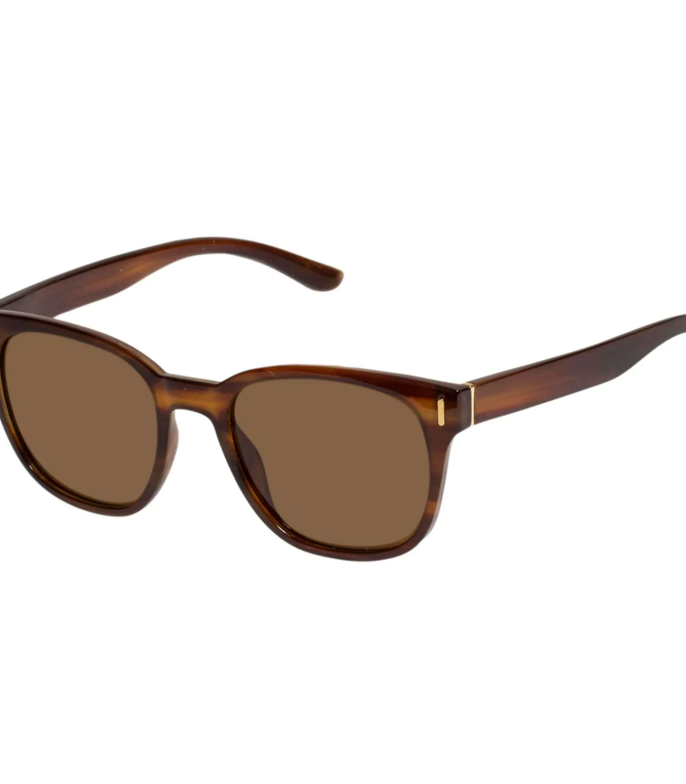 ISOTONER Gemengde rechthoekige zonnebril tortoiseshell/goud lightBrown Sale