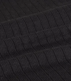 ISOTONER Geribde damestanktop Zwart black Outlet