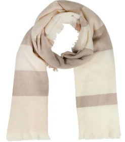ISOTONER Geruite damessjaal Soft Touch Crème multicolor Discount
