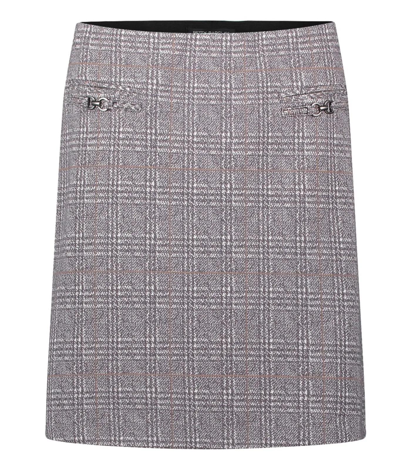 Betty Barclay Geruite rok gray/beige Sale