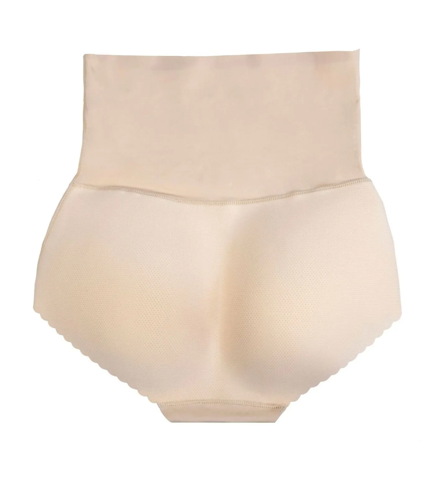 Bye Bra Gewatteerde Slip Hoge Taille beige Hot