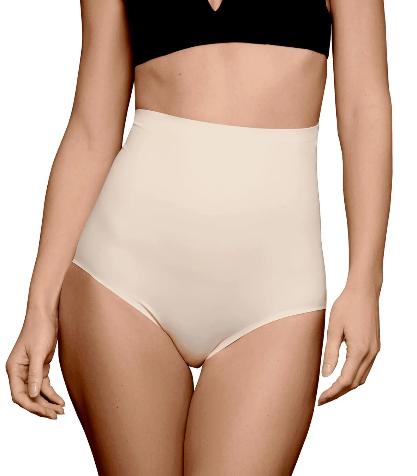 Bye Bra Gewatteerde Slip Hoge Taille beige Hot