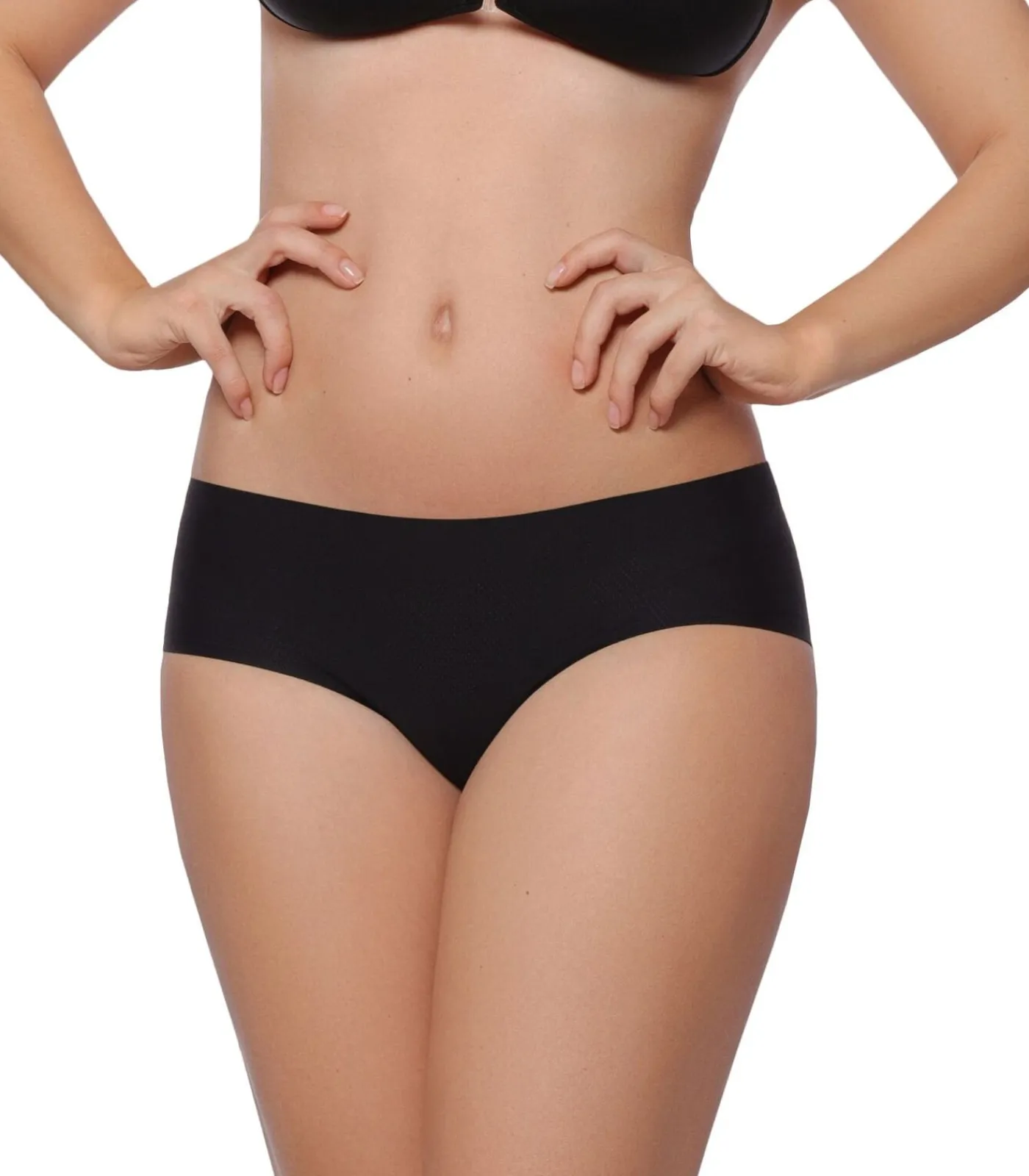Bye Bra Gewatteerde Slip Lage Taille black Discount