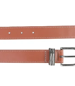 ISOTONER Gladde damesriem met -juwelen camel Clearance