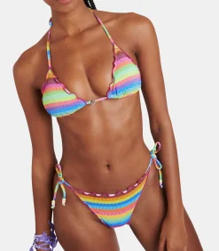 Banana Moon Glanzend gestreept bikinibroekje LUMA LOMARICA multicolor Outlet
