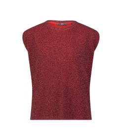 Zero Glitzershirt darkRed Outlet