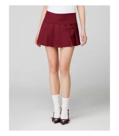 HINNOMINATE Gonna Corta Pantaloncino A Pieghe red Discount