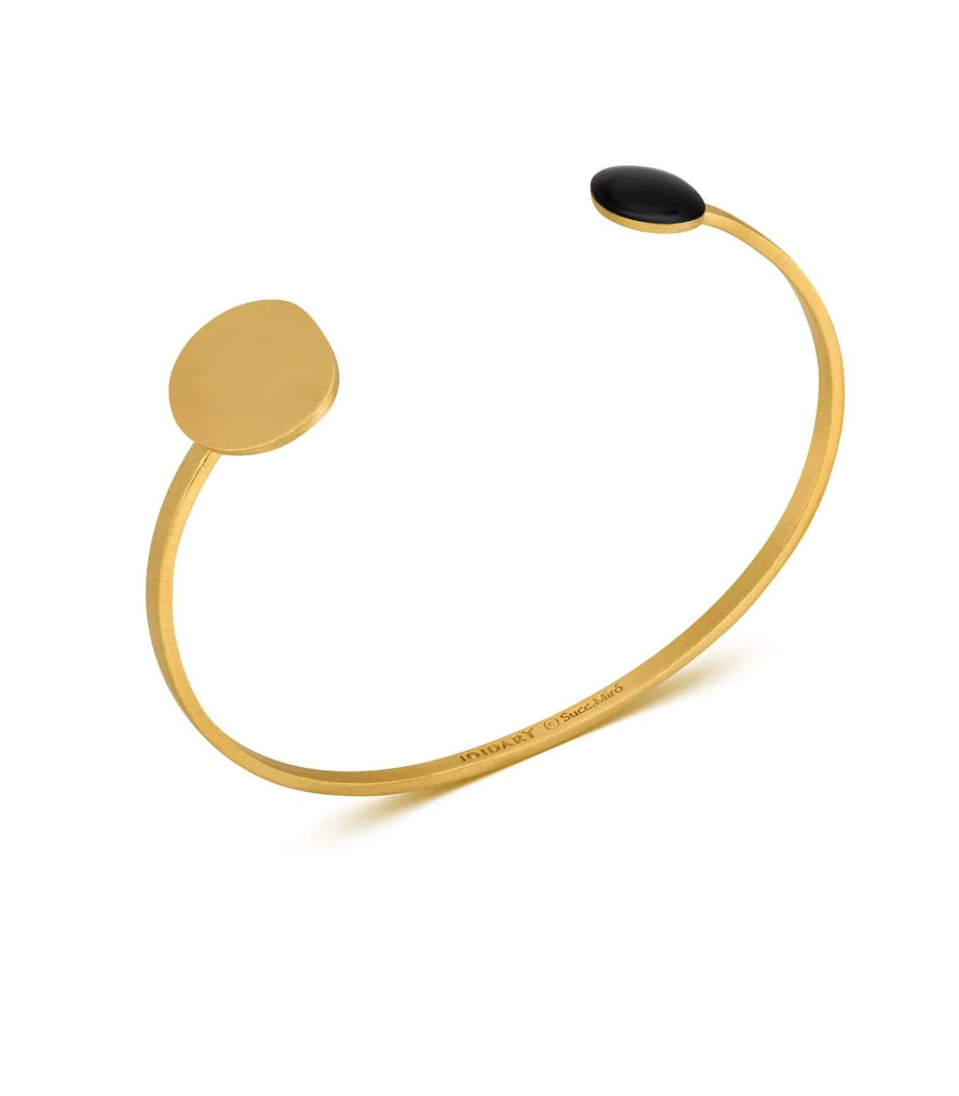Joidart Gouden en zwarte armband Miró Jewelry Clearance