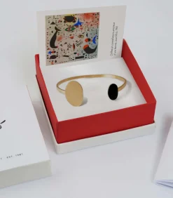 Joidart Gouden en zwarte armband Miró Jewelry Clearance