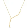 Joidart Gouden ketting Eclat met witte parel Outlet