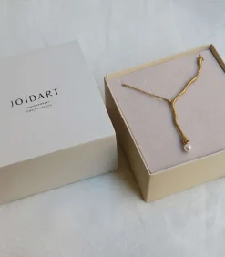 Joidart Gouden ketting Eclat met witte parel Outlet