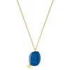 Joidart Gouden ketting Miró Jewelry blauw New