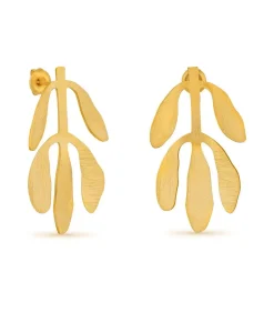 Joidart Gouden Silvela oorbellen gold Clearance