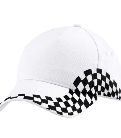 Beechfield GRAND PRIX - Baseball Pet - Wit white Best