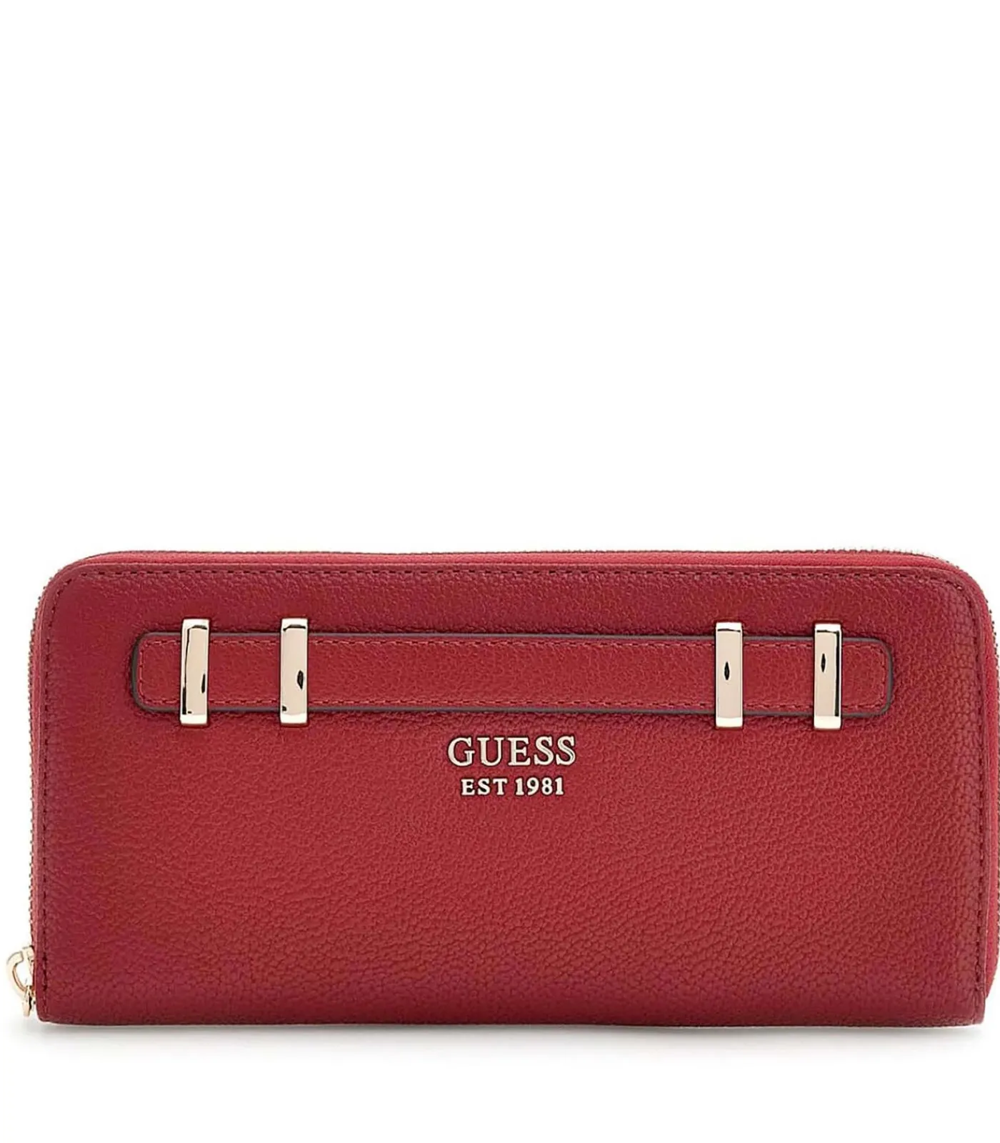 GUESS Gregoria Slg Large Zip Around red Best