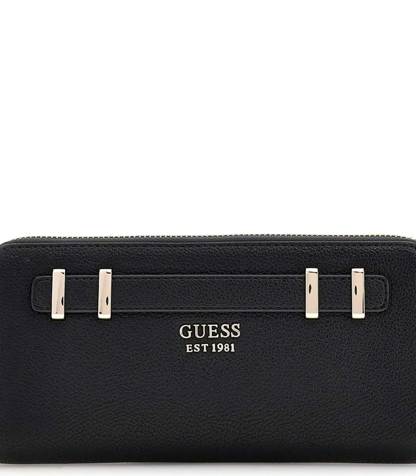 GUESS Gregoria Slg Large Zip Around black Clearance
