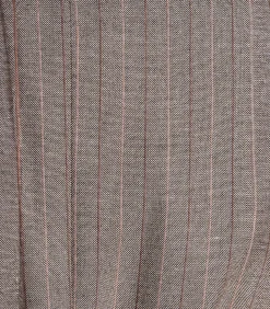 La Fée Maraboutée Grijze ceintuurjas met strepen lightBeige Hot
