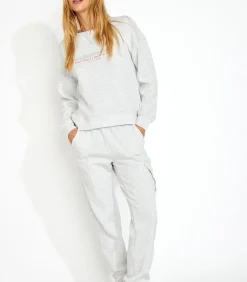 Banana Moon Grijze joggingbroek met cargo-effect MATALI BAYACTIVE gray Online