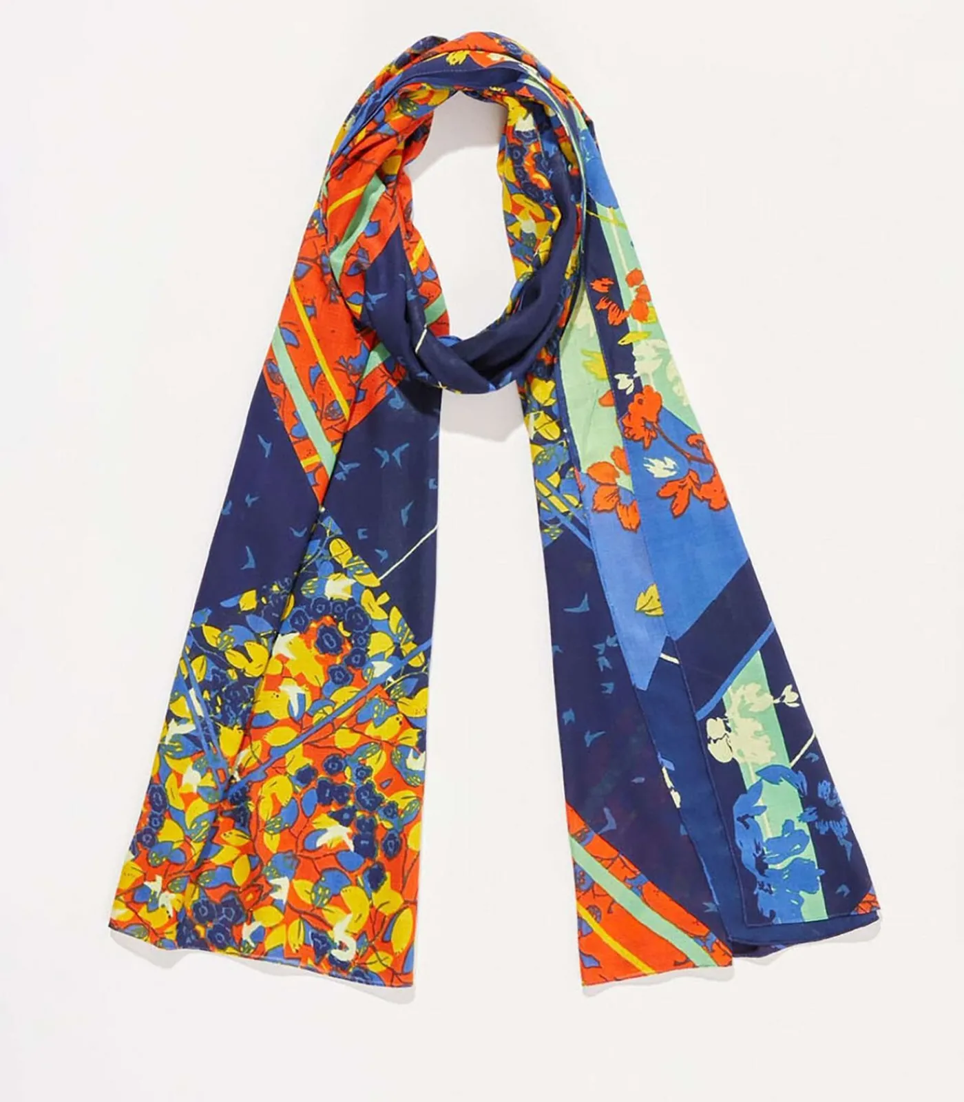 La Fiancée GRIMM grote vloeiende stola darkBlue Sale