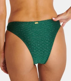 Banana Moon Groen glanzend bikinibroekje LINEA CALICARI darkGreen Online