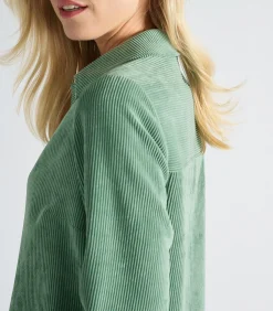 Marie Méro Groen kleedje in velours green Sale