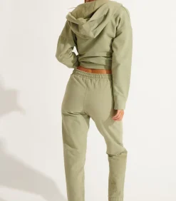 Banana Moon Groene joggingbroek COZY MODELO khaki Hot